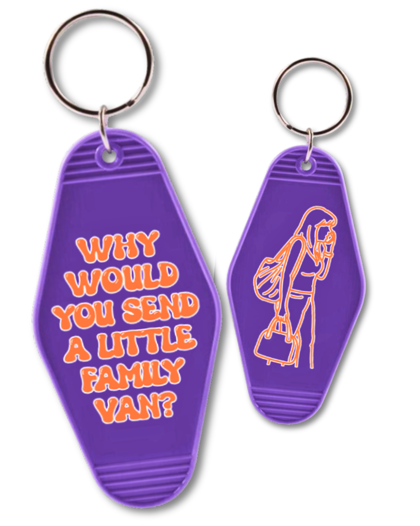 LITTLE FAMILY VAN Keychain