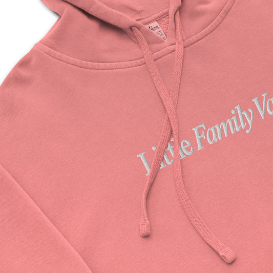 LITTLE FAMILY VAN Hoodie - Coral