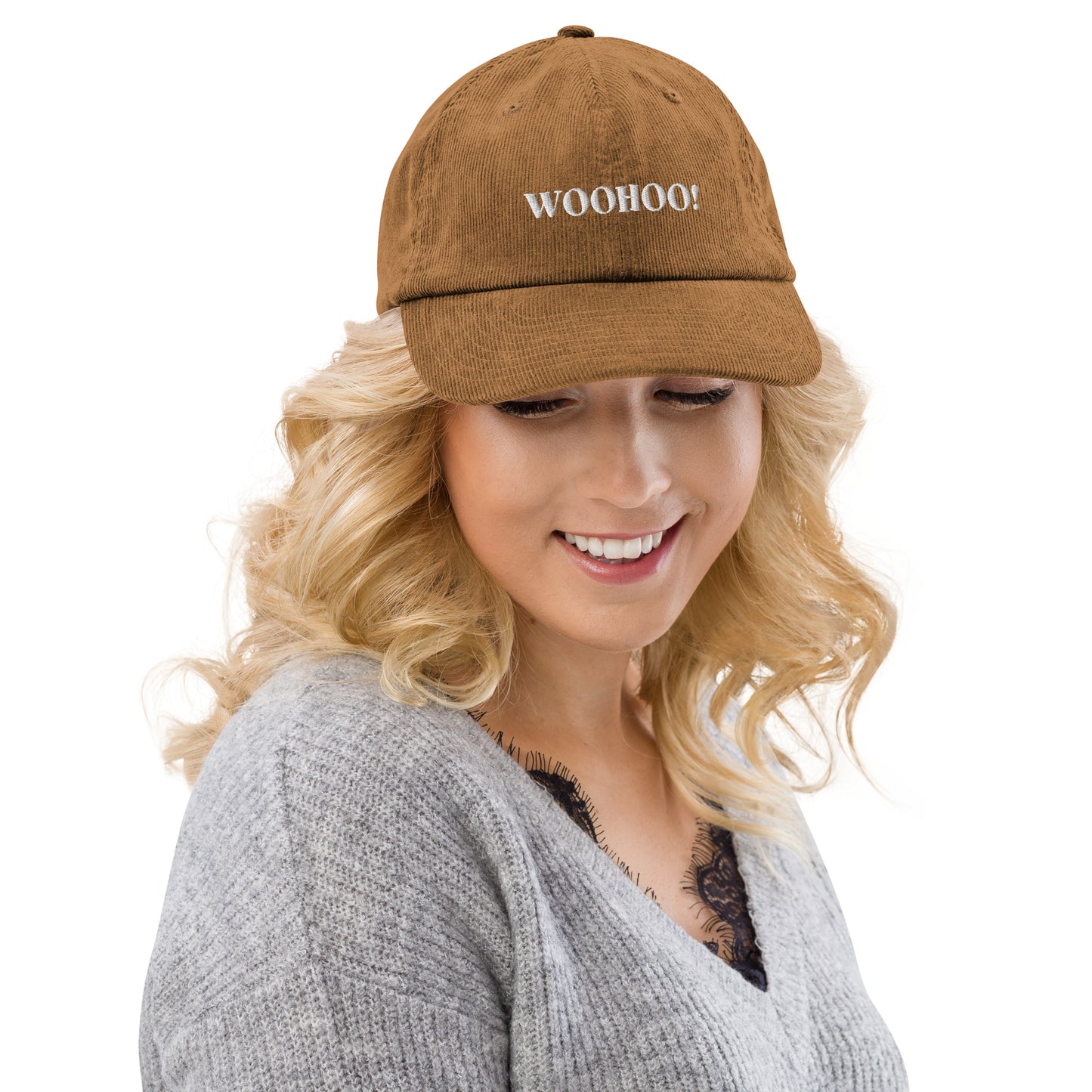 WOOHOO! Corduroy Hat